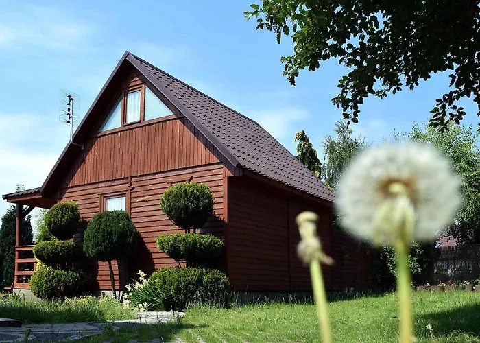 Jasminowa Przystan Деревянный коттедж Стегна