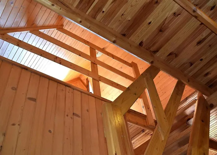 Деревянный коттедж Jasminowa Przystan *