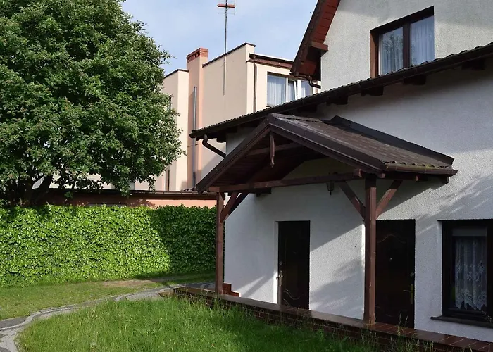 Jasminowa Przystan Деревянный коттедж