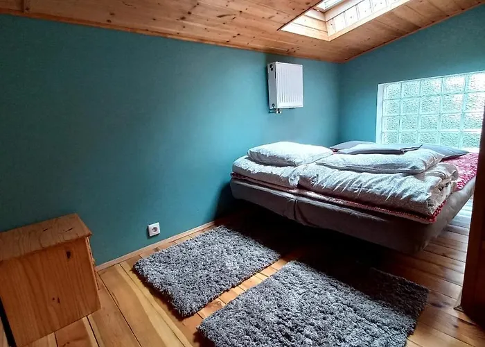 Деревянный коттедж Jasminowa Przystan *