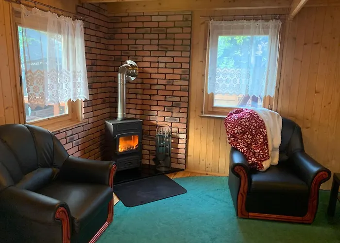 Jasminowa Przystan Деревянный коттедж