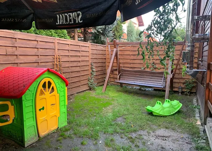 Jasminowa Przystan Деревянный коттедж