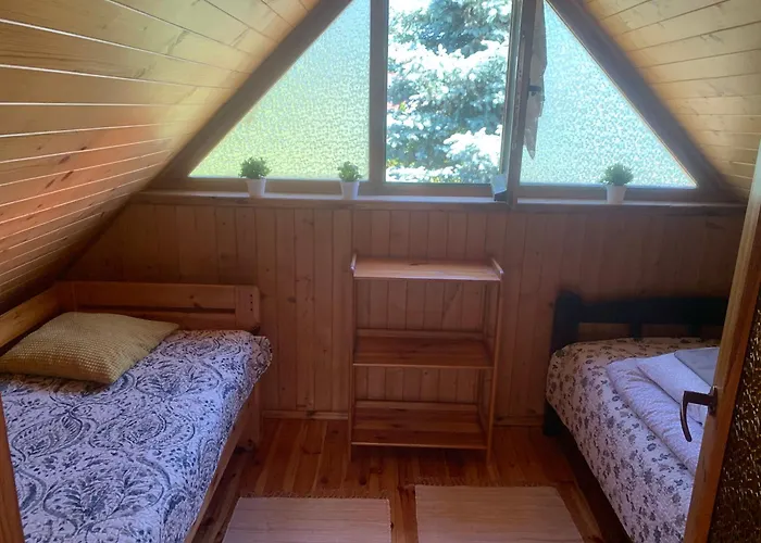 Деревянный коттедж Jasminowa Przystan *