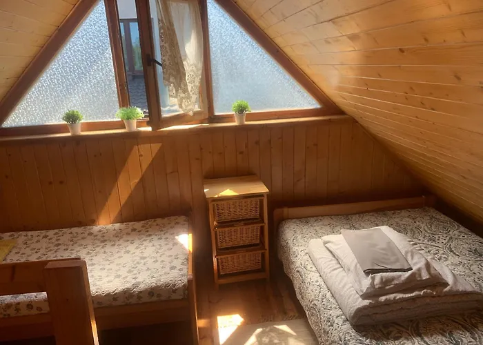 Jasminowa Przystan Деревянный коттедж Стегна